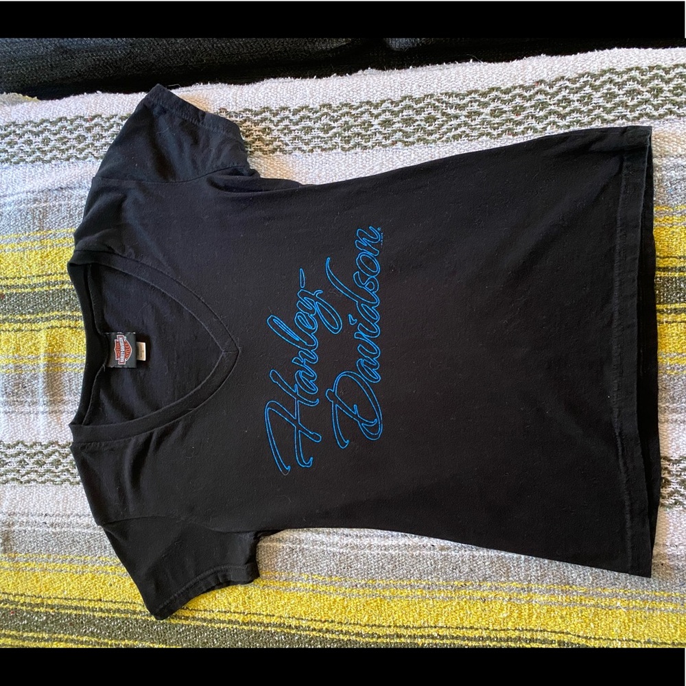 Harley Davidson V neck Tee